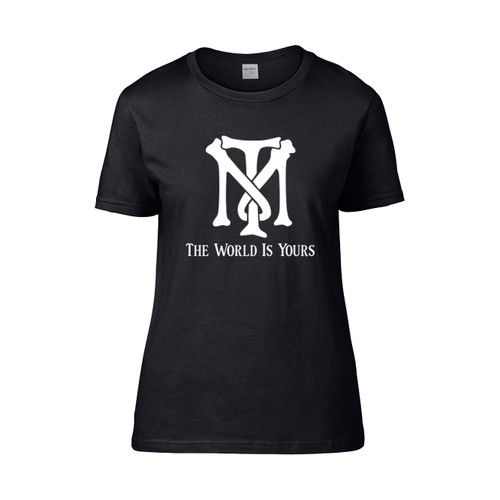 Tony Montana Logo The World Is Your  Women's T-Shirt Tee