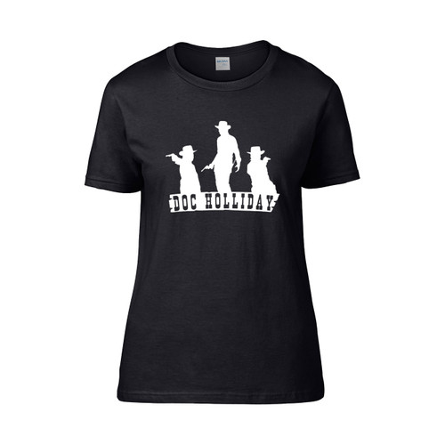 Triple Doc Holliday Vintage  Women's T-Shirt Tee