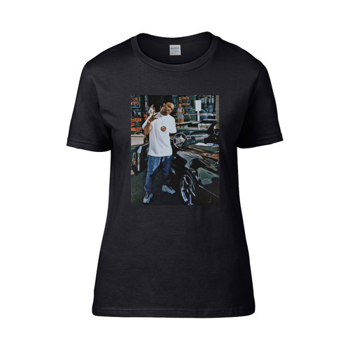 Tupac Shakur Vintage Graphic Fashionable  Women's T-Shirt Tee