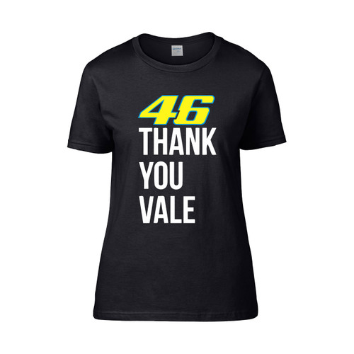 Valentino Rossi Vr 46 Grazie Thank You Vale  Women's T-Shirt Tee