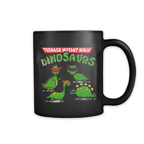 Tmnd Teenage Mutant Ninja Dinosaurs 11oz Mug