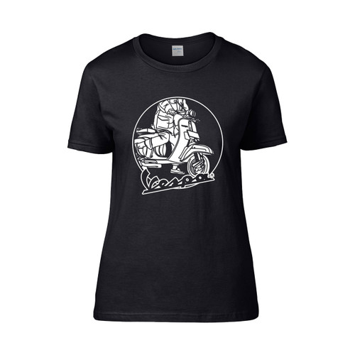 Vespa Addict 2  Women's T-Shirt Tee