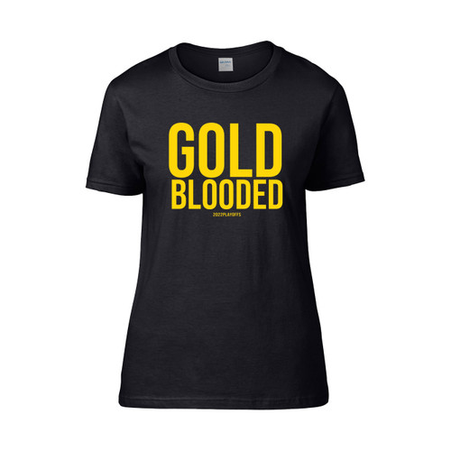 Warriors Gold Blooded 2022 Playoffs 2  Women's T-Shirt Tee