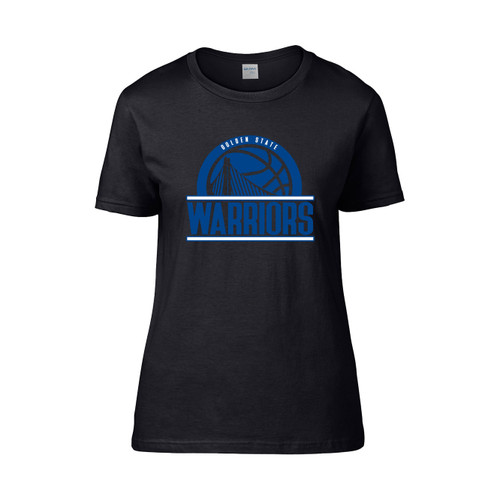 Warriors Vintage Basketball Logo  Women's T-Shirt Tee