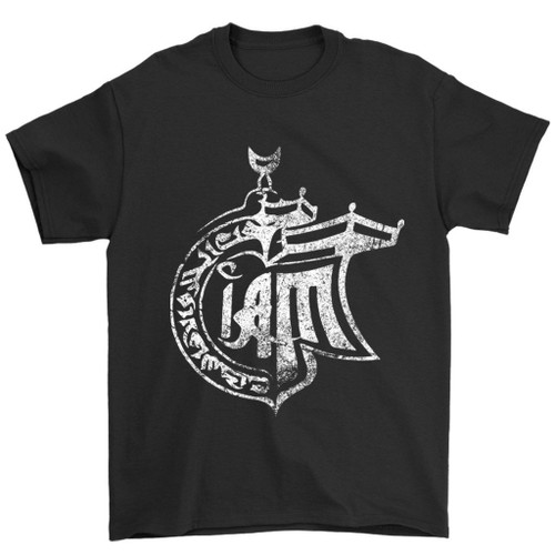 Iam Logo Grunge Man's T-Shirt Tee Iam Logo Grunge Man's T-Shirt Tee