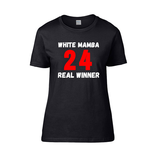 White Mamba A Real Winner  Women's T-Shirt Tee