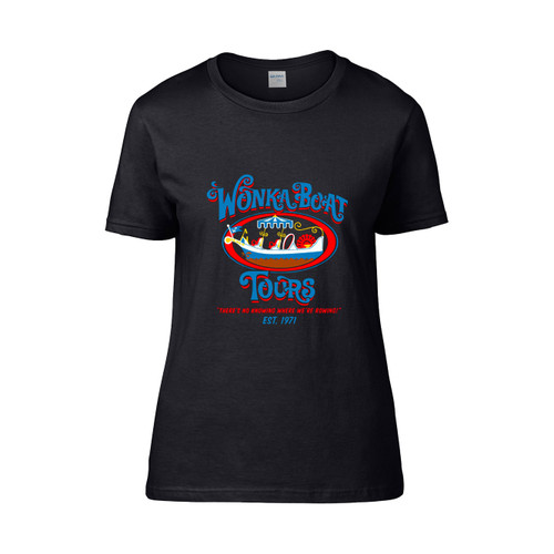 Wonka Boat Tours 1971  Women's T-Shirt Tee