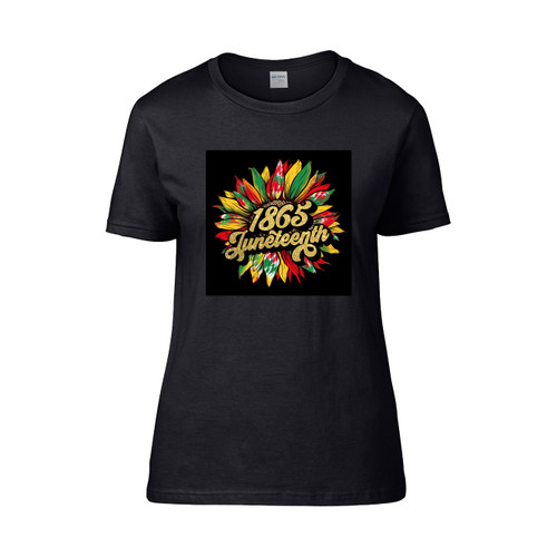 Wreath Sign Juneteenth Sign  Women's T-Shirt Tee