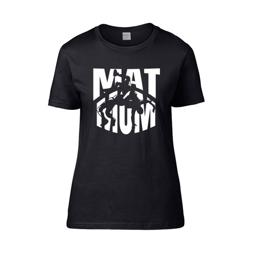 Wrestling Mom Products For Women Boys Wrestler  Women's T-Shirt Tee