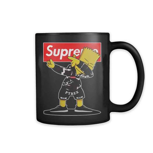 Simpson Dabbing Dance Red Box Logo 11oz Mug