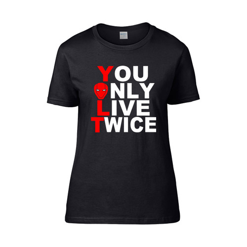 You Only Live Twice  Women's T-Shirt Tee