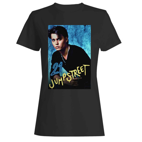 21 Jump Street Style 2 Johnny Depp Tv Series  Women's T-Shirt Tee