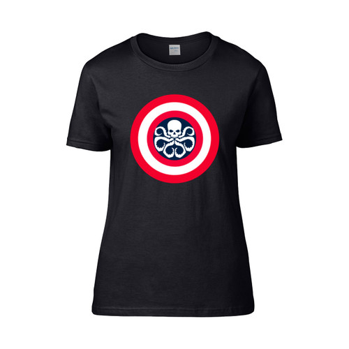 Captain Hydra Shield  Women's T-Shirt Tee