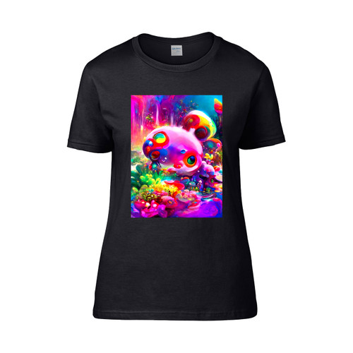 Color Globs Mystical Rainbow Reef  Women's T-Shirt Tee