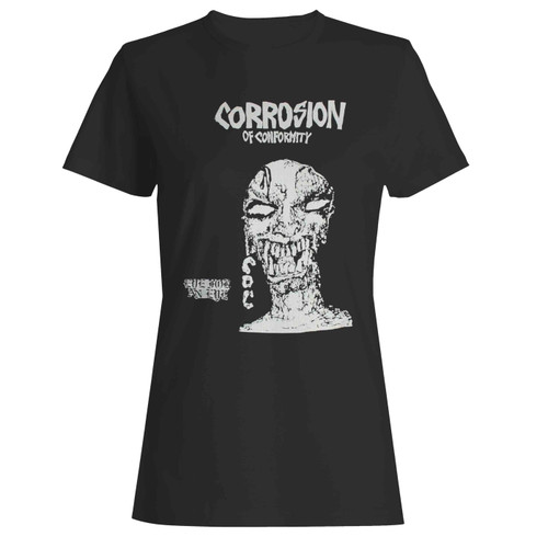 Corrosion Of Conformity Eye For An Eye Sludge  Women's T-Shirt Tee