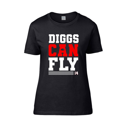 Diggs Can Fly Buffalo Football  Women's T-Shirt Tee