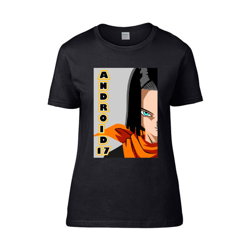 Dragon Ball Z Character Android 17  Women's T-Shirt Tee