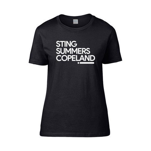 Famous Last Names Band Edition String Summers Copeland  Women's T-Shirt Tee