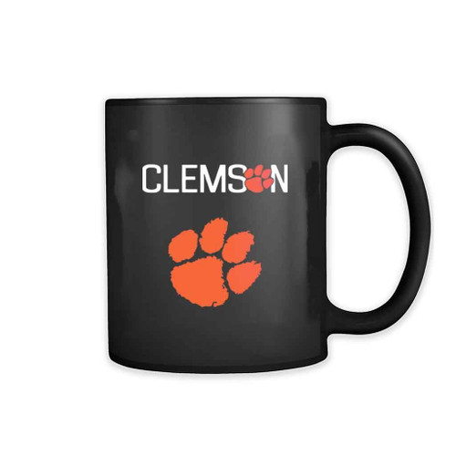 Clemson Tigers Tiger Paw Logo 11oz Mug