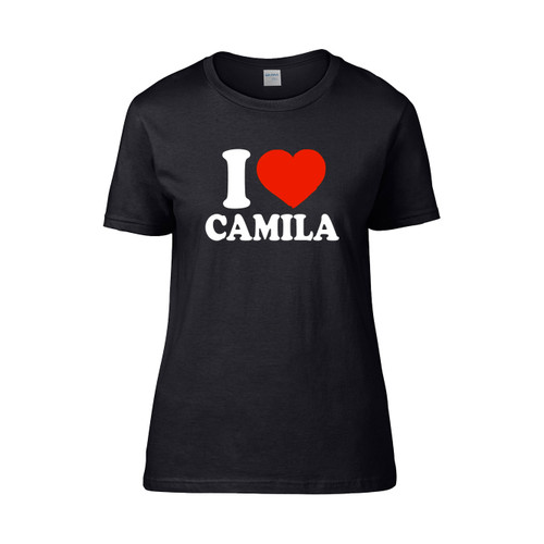 I Love Camila  Women's T-Shirt Tee