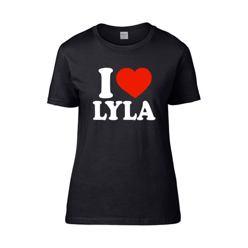 I Love Lyla  Women's T-Shirt Tee