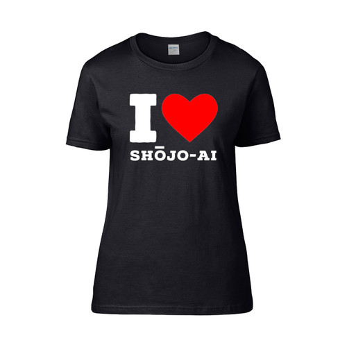 I Love Shojo Ai  Women's T-Shirt Tee