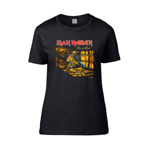 Iron Maiden Piece Of Mind  Women's T-Shirt Tee