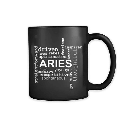 Aries Zodiac Sign 11oz Mug Aries Zodiac Sign 11oz Mug