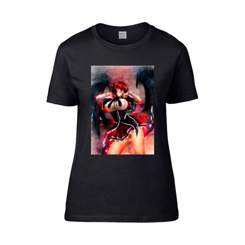 Rias Gremory Anime Watercolor  Women's T-Shirt Tee