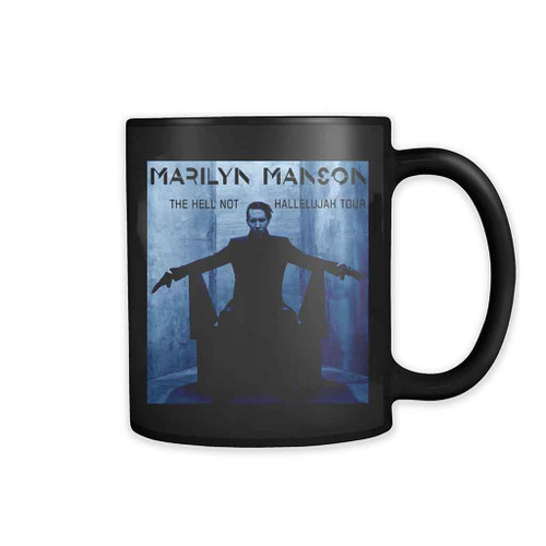 Marilyn Manson Blue Hell Not Hallelujah 11oz Mug