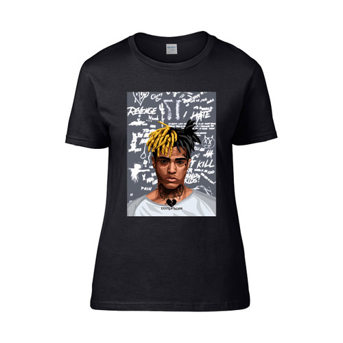 Xxxtentacion American Rapper Singer Songwriter  Women's T-Shirt Tee