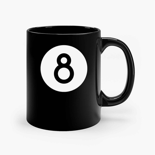 8 Ball Pool Billiard Snooker Hustler Ceramic Mugs