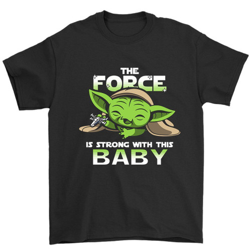 Baby Yoda The Force Man's T-Shirt Tee