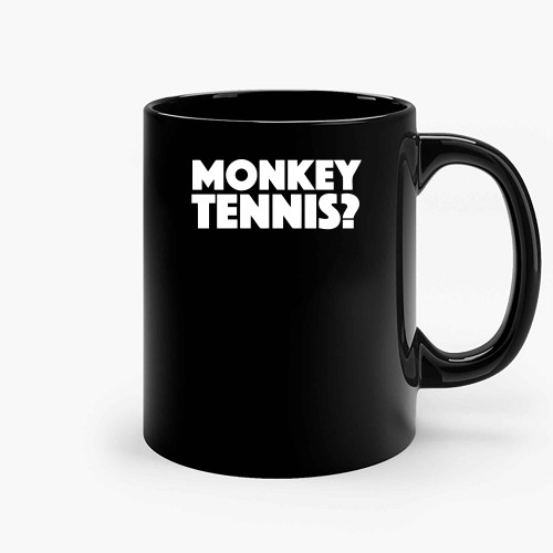 Alan Partridge Monkey Tennis Ceramic Mugs