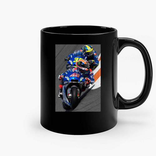 Alex Rins Wall Ceramic Mugs