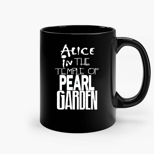 Alice In The Temple Of Pearl Garden Ceramic Mugs