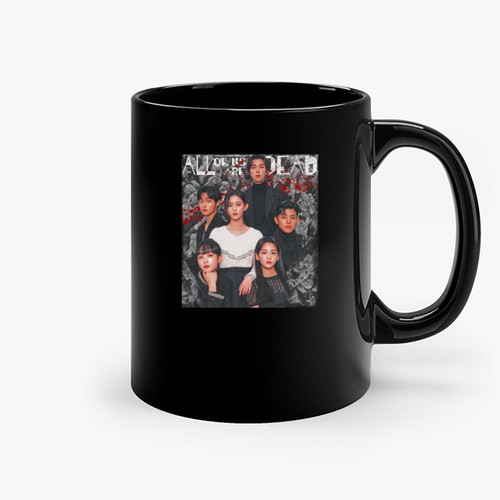 All Of Us Are Dead Vintage Zombie Horror Ceramic Mugs