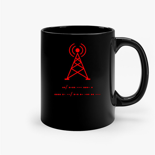 Amateur Ham Radio M0Rse Code Ceramic Mugs Amateur Ham Radio M0Rse Code Ceramic Mugs