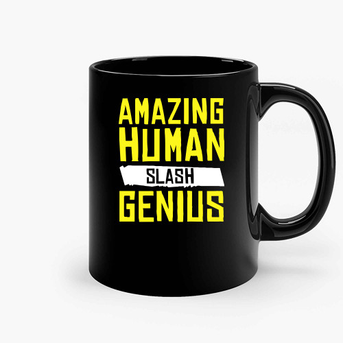Amazing Human Slash Genius Bro0Klyn Nine Nine Ceramic Mugs