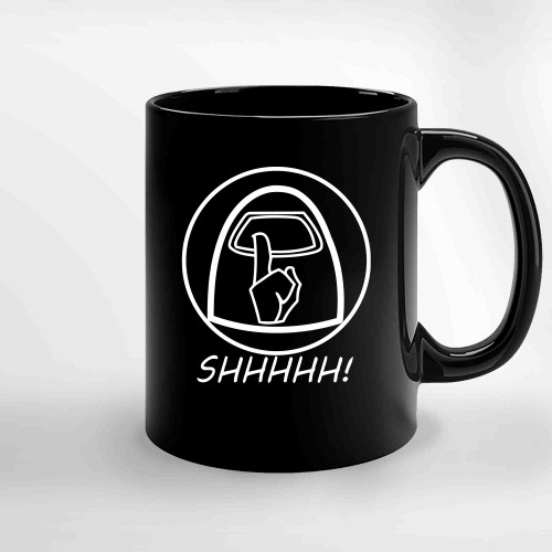 Among Us Impostor Shhhh Ceramic Mugs