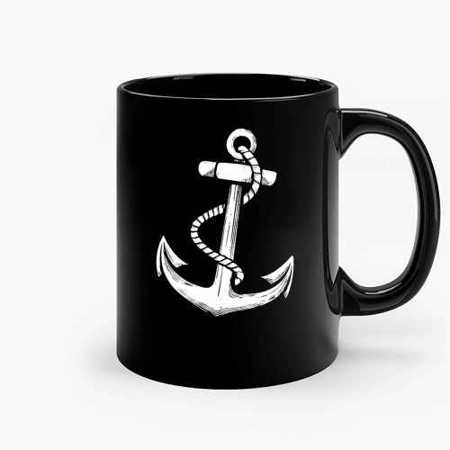 Anchor Sailor Ceramic Mugs