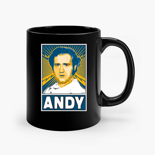 Andy Kaufman Ceramic Mugs