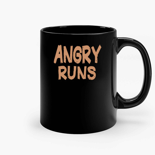 Angry Runs 2 Ceramic Mugs