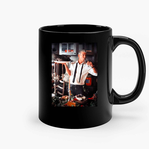 Anthony Bourdain Porky Goodness Wine Ceramic Mugs Anthony Bourdain Porky Goodness Wine Ceramic Mugs