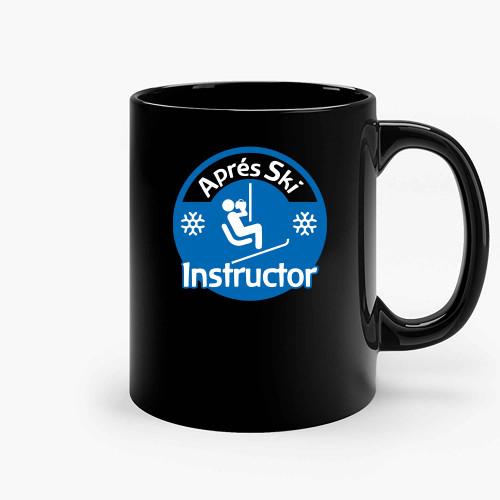 Apres Ski Instructor Ceramic Mugs