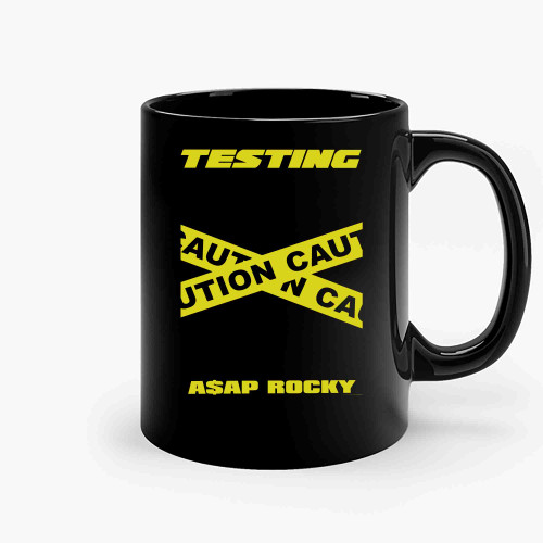 Asap Rocky Testing Ceramic Mugs