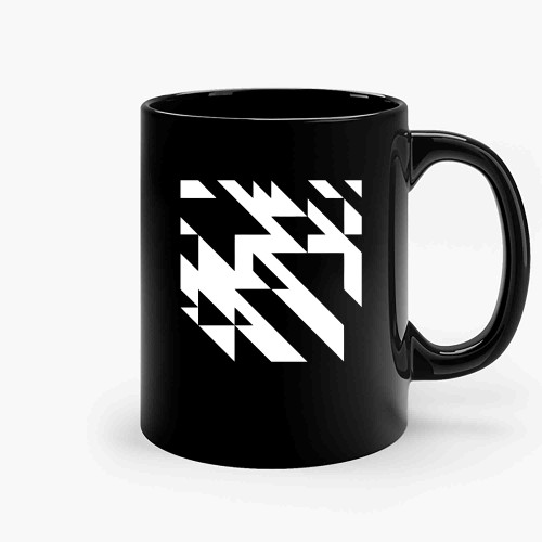 Autechre White Pattern Ceramic Mugs Autechre White Pattern Ceramic Mugs
