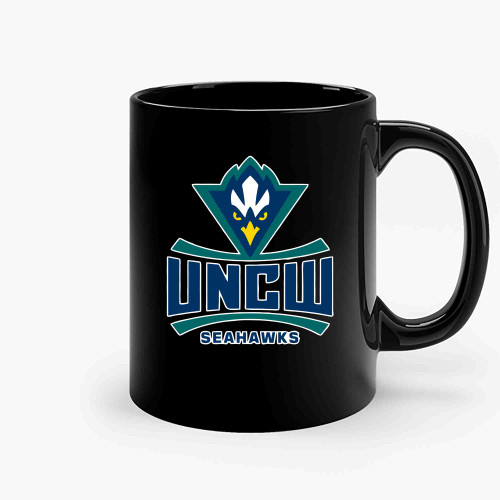Awesome Uncw Logo Ceramic Mugs
