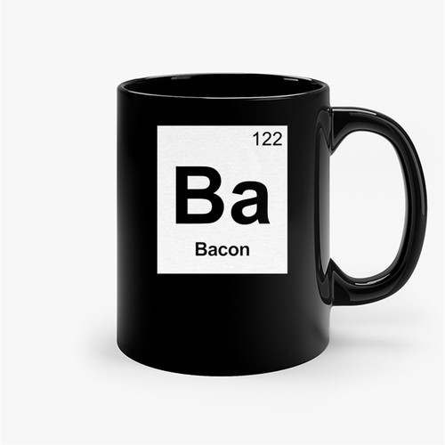 Bacon Element Ceramic Mugs