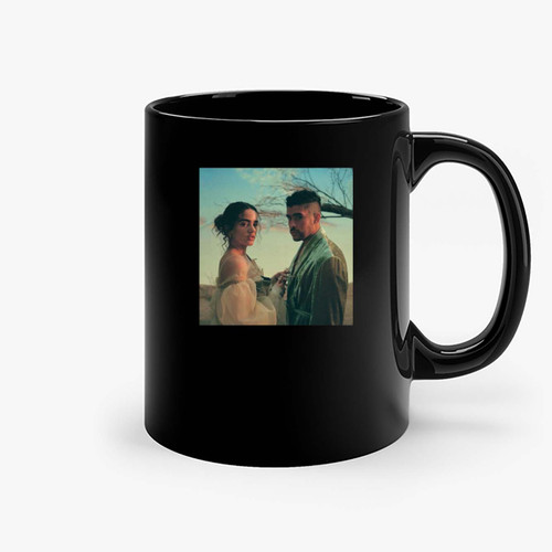 Bad Bunny And Rosalia Ceramic Mugs